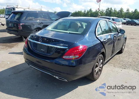 2016 Mercedes-Benz C 300 4Matic from USA, damaged, VIN WDDWF4KB1GR162682